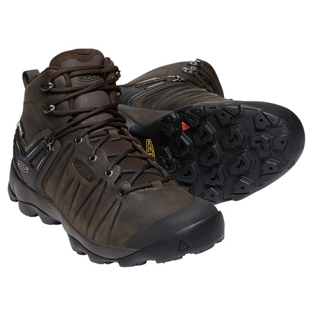 Bota Keen Venture Mid Leather WP Marrón