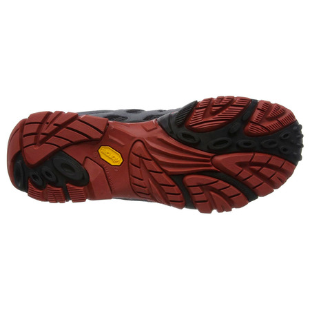 Botas Merrell Moab Mid GTX Gris/Negro/Rojo