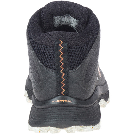 Bota Merrell Moab Speed Mid GTX Negro/Naranja