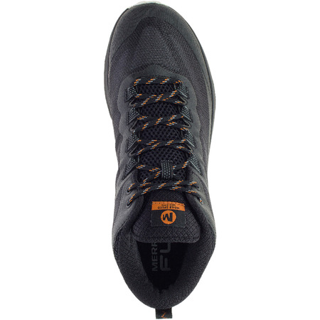 Bota Merrell Moab Speed Mid GTX Negro/Naranja