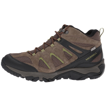 Botas Merrell Outmost Mid Vent GTX Marrón/Ocre