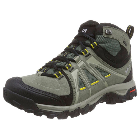 Botas Salomon Evasion Mid GTX Arena/Negro/Mostaza