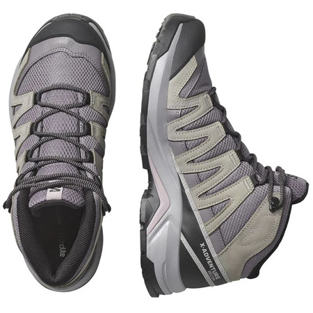 Bota Salomon X-Adventure Recon W Mid GTX Gris