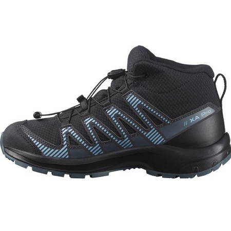 Bota Salomon Xa Pro V8 Mid CSWP J Negro/Azul