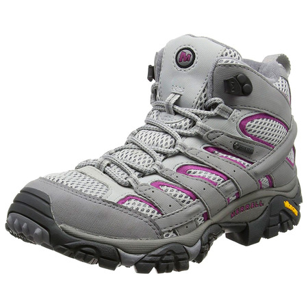 Botas Merrell Moab 2 Mid GTX W Gris/Fucsia