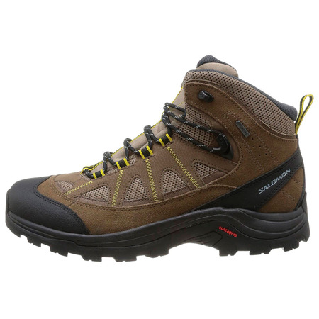 Botas Salomon Authentic LTR GTX Marrón/Negro/Amarillo