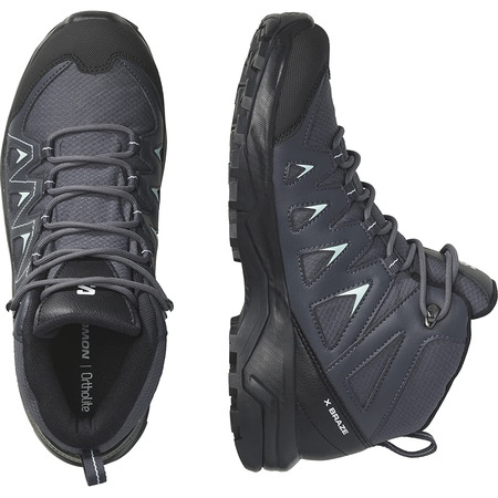 Botas Salomon X Braze Mid GTX W Gris/Negro