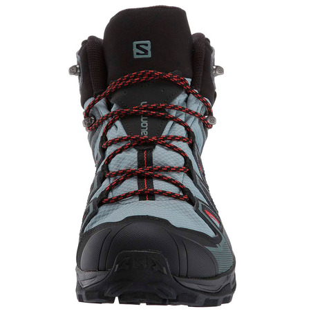 Botas Salomon X Ultra 3 Mid GTX Gris/Negro/Rojo