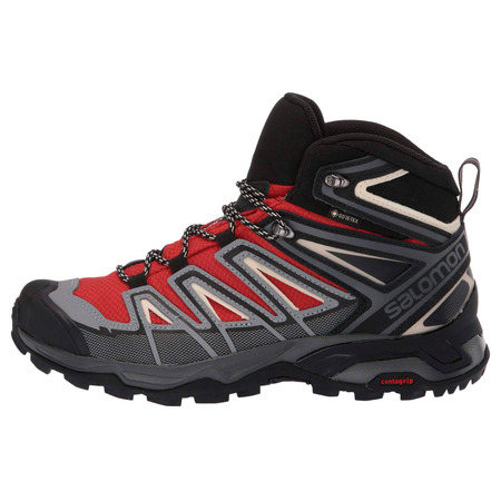 Botas Salomon X Ultra 3 Mid GTX Rojo/Gris