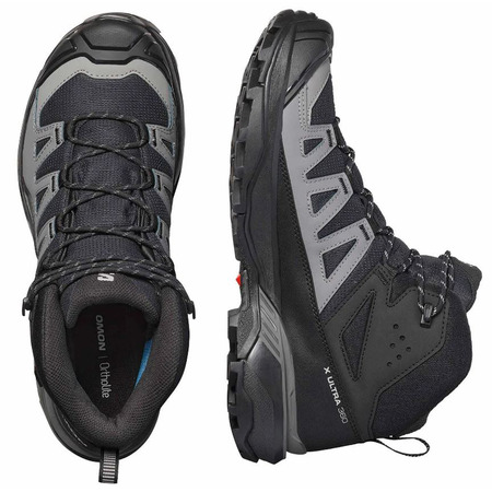 Botas Salomon X Ultra 360 Mid GTX Negro/Gris