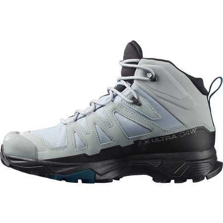 Botas Salomon X Ultra 4 Mid Wide GTX W Gris/Azul