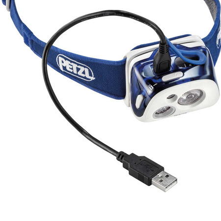 Frontal Petzl Reactik Azul