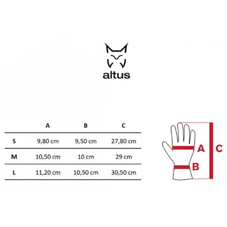 Guantes Altus Andino Negro