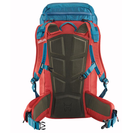 Mochila Altus Fitz Roy 45 J30 Azul/Rojo