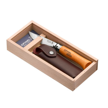 Navaja Opinel Carbono n.8 con Funda