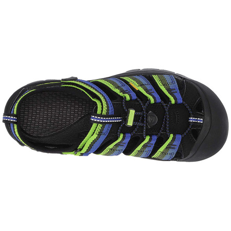 Sandalia Keen Newport H2 Tots Negro/Azul/Verde