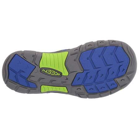 Sandalia Keen Newport H2 Tots Negro/Azul/Verde