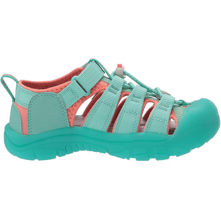 Sandalia Keen Newport H2 Tots Turquesa/Coral