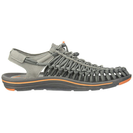 Sandalia Keen Uneek Flat Gris/Naranja