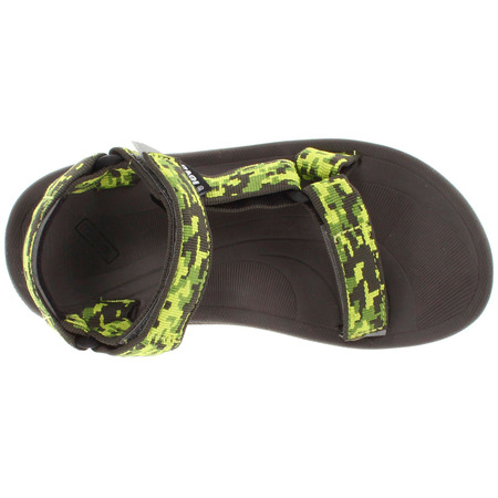 Sandalia Teva Hurricane 2 Bebé Verde/Negro