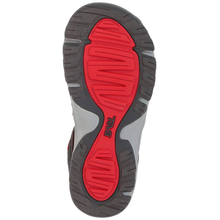 Sandalia Teva Manatee Kid Gris/Rojo