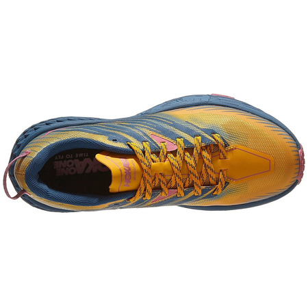 Zapatilla Hoka Speedgoat 4 W Amarillo/Gris