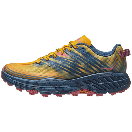 Zapatilla Hoka Speedgoat 4 W Amarillo/Gris