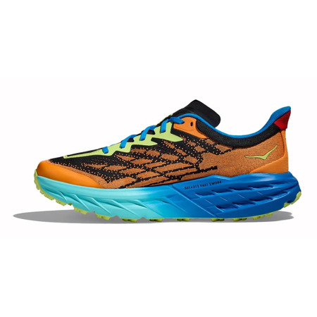 Zapatilla Hoka Speedgoat 5 Naranja/Negro/Azul