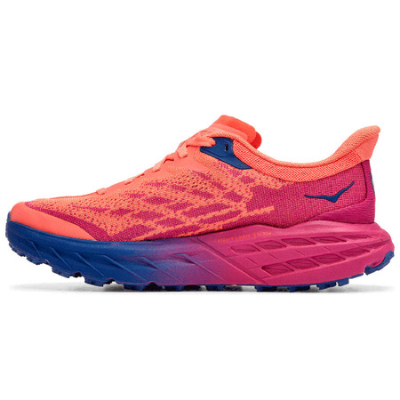 Zapatilla Hoka Speedgoat 5 W Coral/Violeta