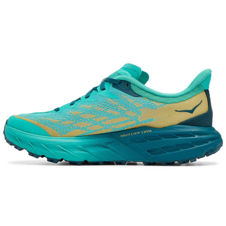 Zapatilla Hoka Speedgoat 5 W Verde/Aguamarina