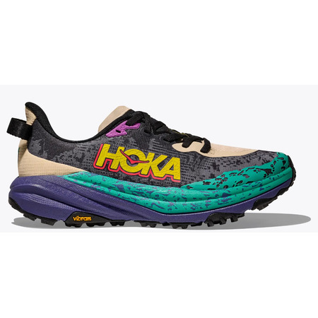 Zapatilla Hoka Speedgoat 6 Gris/Verde/Morado