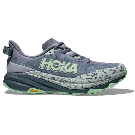 Zapatilla Hoka Speedgoat 6 W Verde/Lavanda