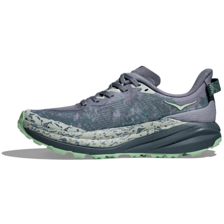 Zapatilla Hoka Speedgoat 6 W Verde/Lavanda