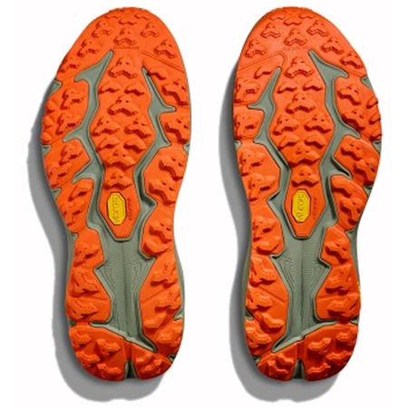 Zapatilla Hoka Speedgoat 6 Wide Oliva/Naranja