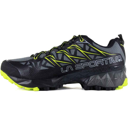 Zapatilla La Sportiva Akyra GTX Gris/Verde Lima