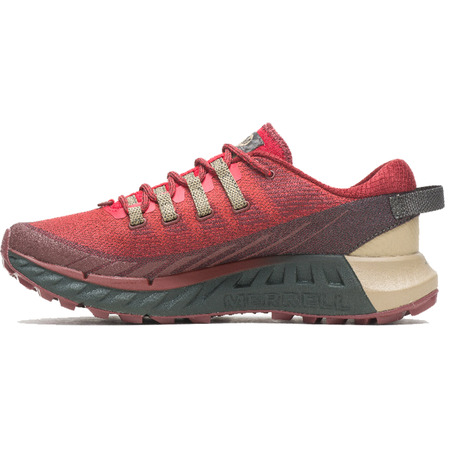 Zapatilla Merrell Agility Peak 4 Rojo/Beige