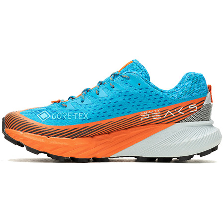 Zapatilla Merrell Agility Peak 5 GTX Azul/Naranja