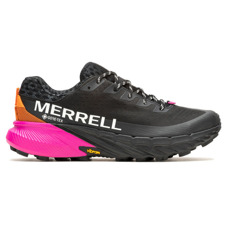 Zapatilla Merrell Agility Peak 5 GTX Negro/Rosa/Naranja