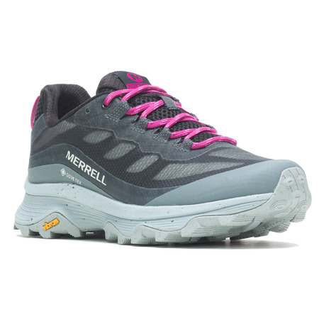 Zapatilla Merrell Moab Speed GTX W Negro/Gris/Fucsia