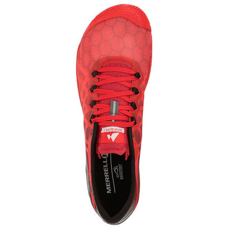 Zapatillas Merrell Vapor Glove 3 Rojo/Gris