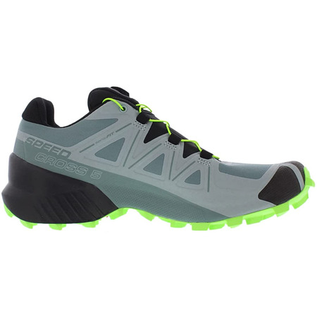 Zapatilla Salomon Speedcross 5 Gris/Negro/Lima