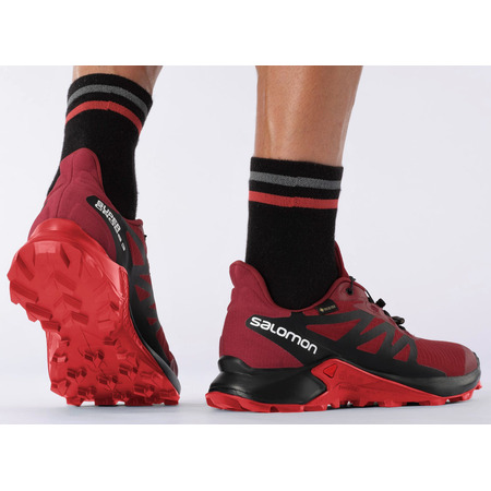 Zapatilla Salomon Supercross 3 GTX Rojo/Negro