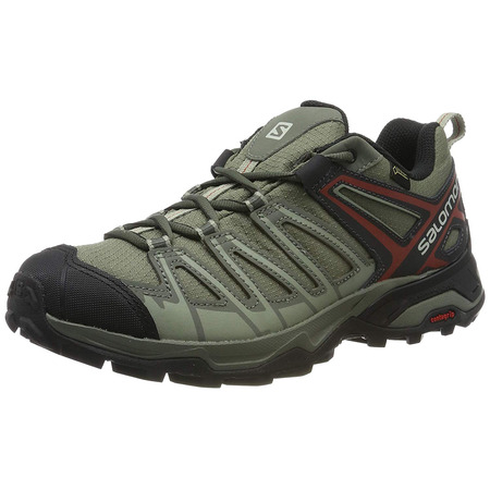 Zapatillas Salomon X Ultra 3 Prime GTX Gris Verdoso/Teja