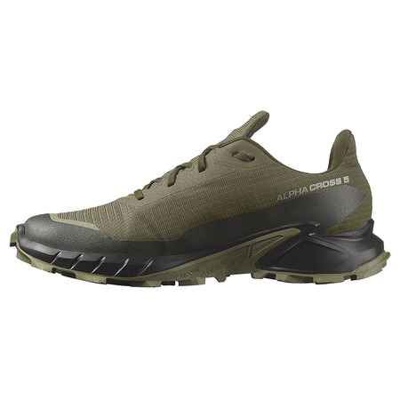 Zapatillas Salomon Alphacross 5 GTX Verde Oliva