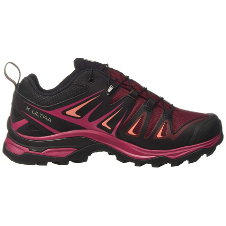 Zapatillas Salomon X Ultra 3 GTX W Granate/Rosa