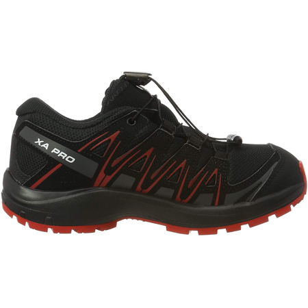 Zapatillas Salomon XA PRO 3D CSWP J Negro/Rojo