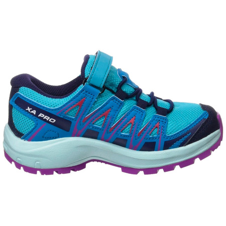 Zapatillas Salomon Xa PRO 3D CSWP K Aguamarina/Rosa