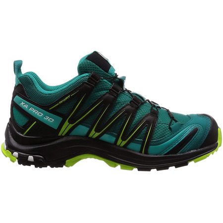 Zapatillas Salomon XA PRO 3D GTX W Verde botella/Negro