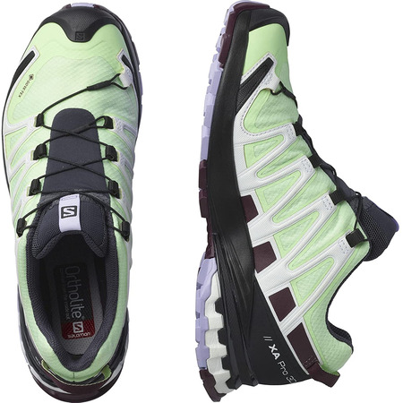 Zapatillas Salomon XA PRO 3D V8 GTX W Verde/Violeta