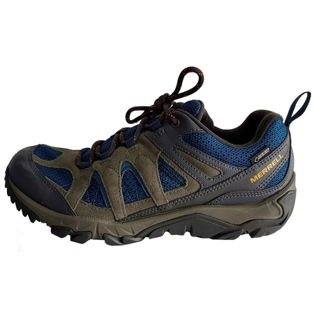 Zapatillas Merrell Outmost Vent GTX Kaki/Azul